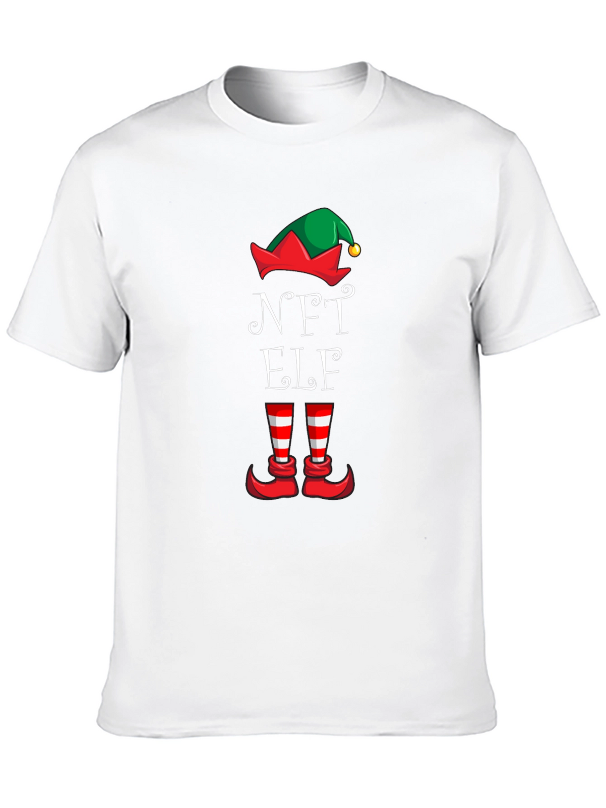 NFT Elf Holiday Tee - Funny Christmas Shirt