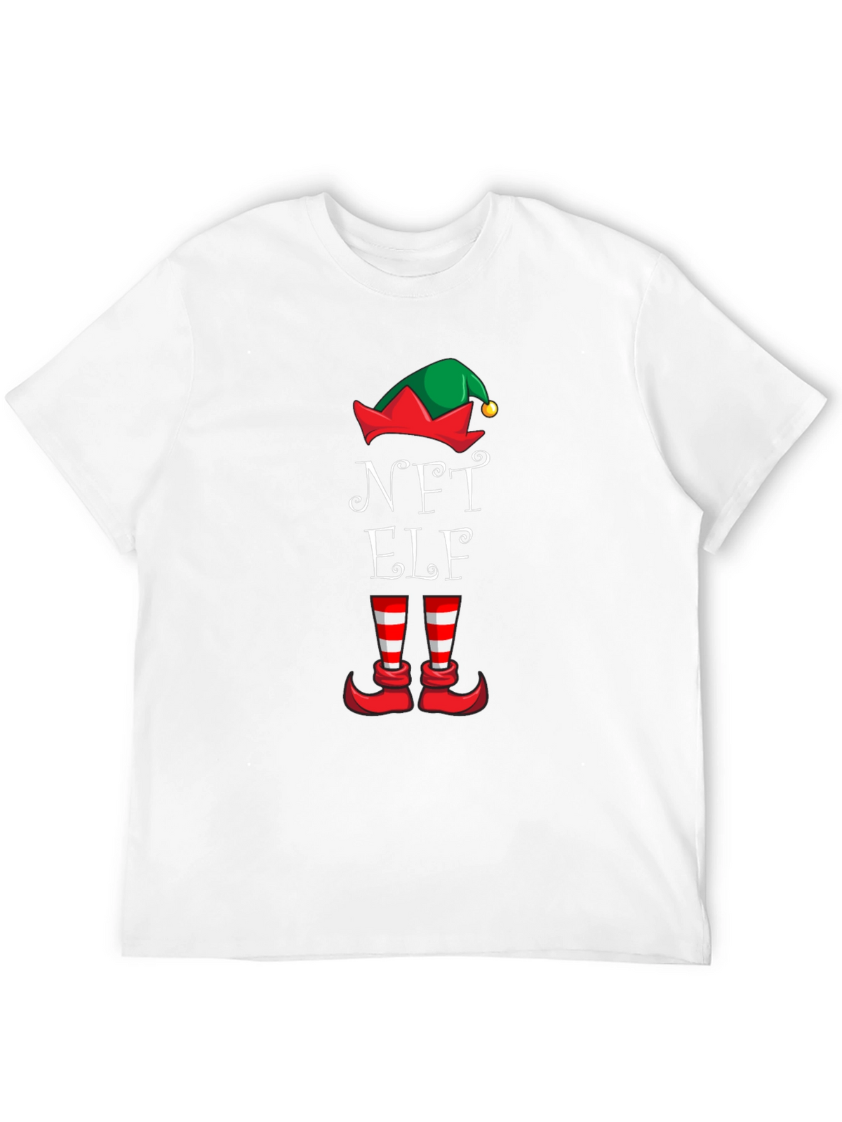 NFT Elf Holiday Tee - Funny Christmas Shirt