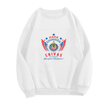 Papa Chingon Chivas De Corazon Fan Crewneck Sweatshirt