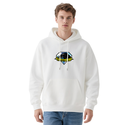 Great White Shark Ocean Surf Graphic Hoodie, Unisex Comfort Casual Top