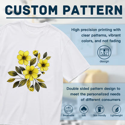 Cute Fall Ghost Holding Pumpkin Spice Latte Halloween Tee