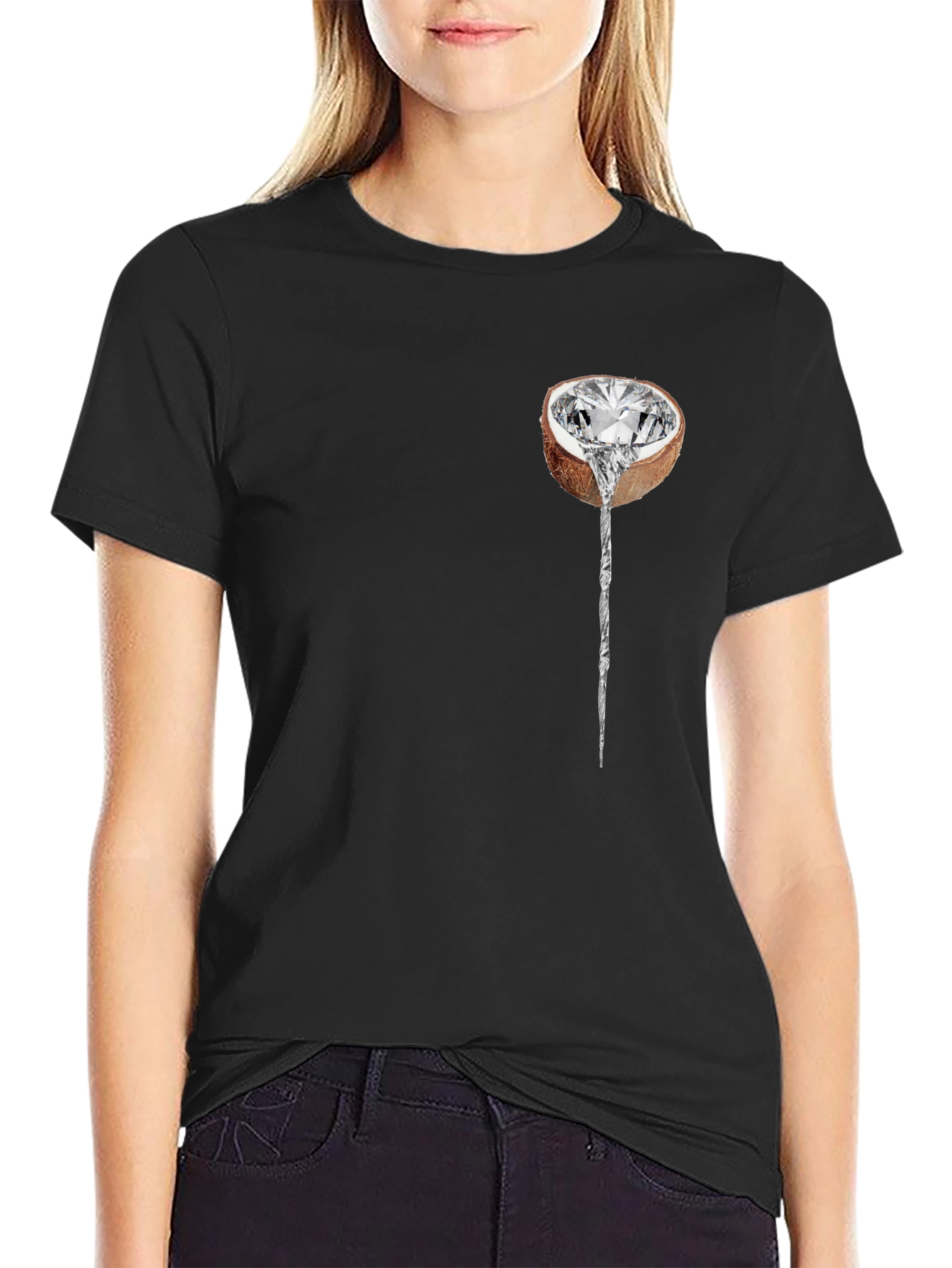 Diamond Coconut Novelty T-Shirt