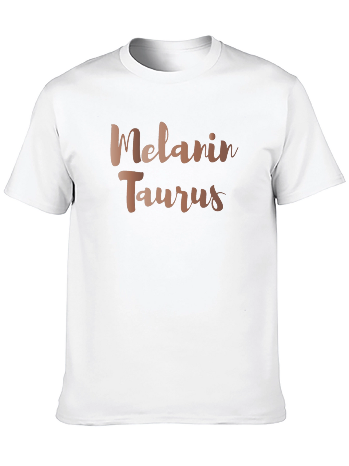 Melanin Taurus Graphic Tee - Zodiac Sign Shirt