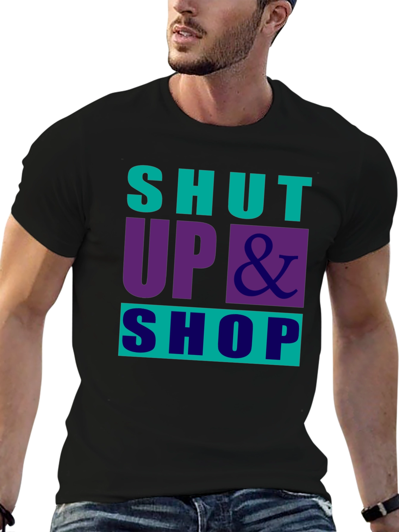Shut Up & Shop Graphic Tee