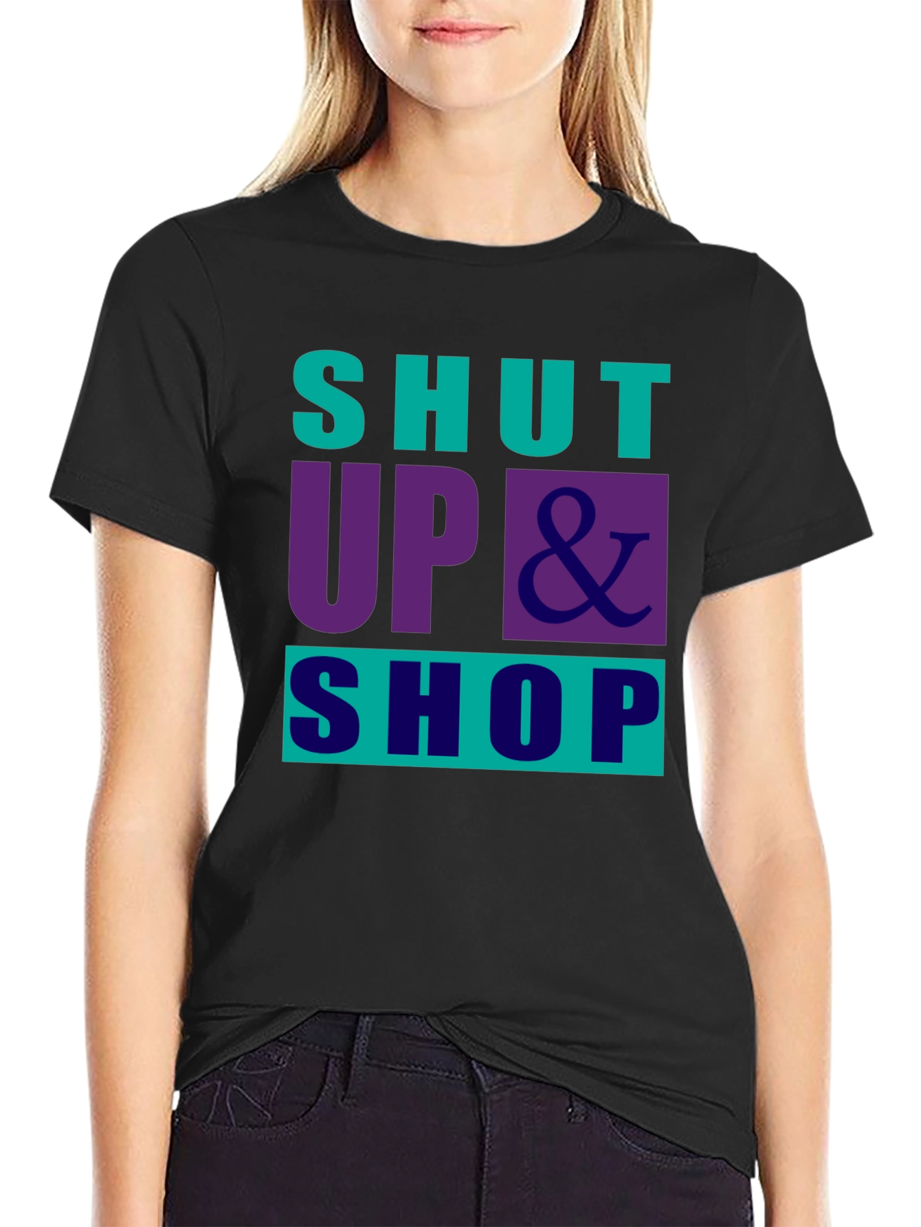 Shut Up & Shop Graphic Tee