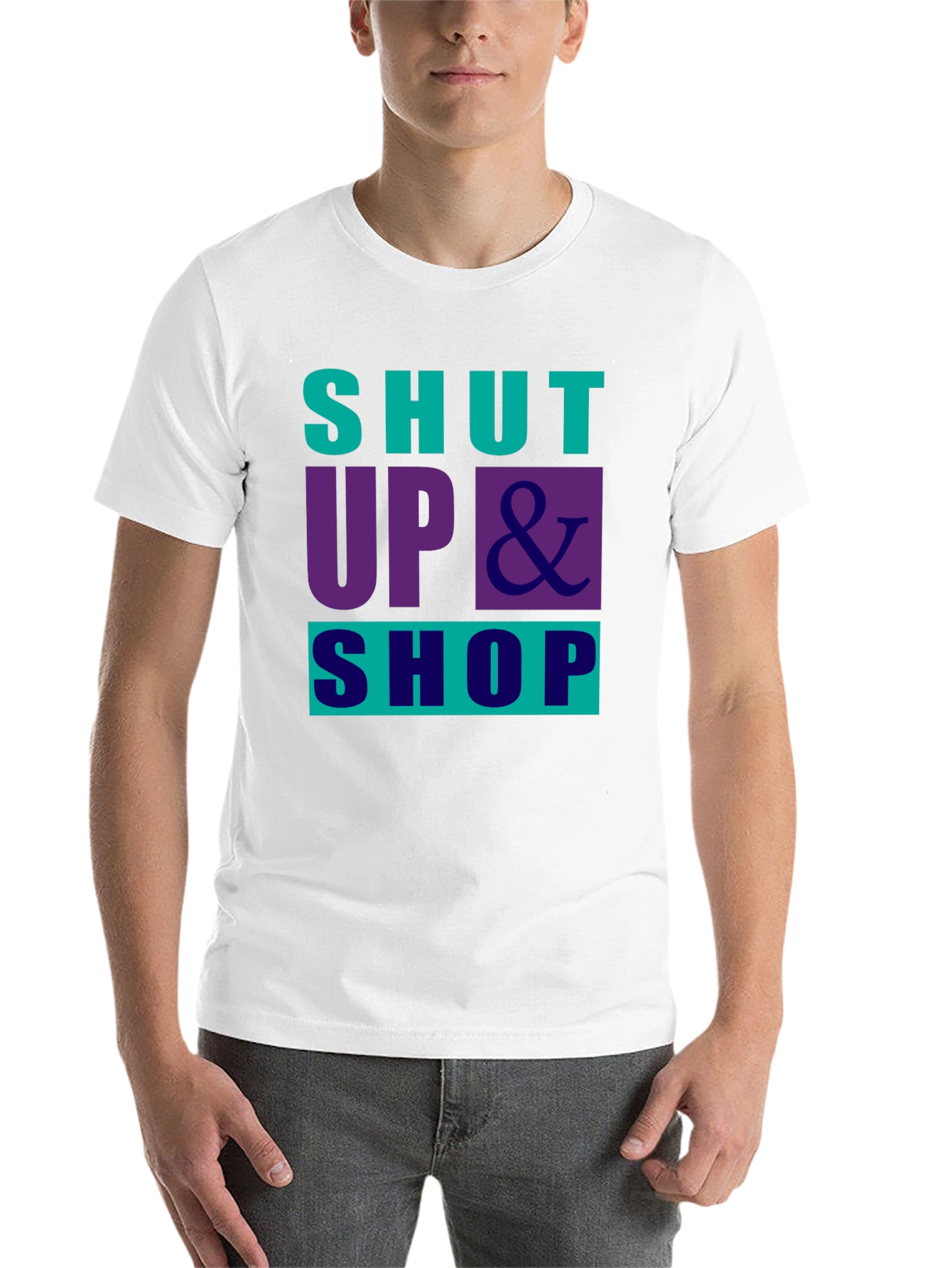 Shut Up & Shop Graphic Tee