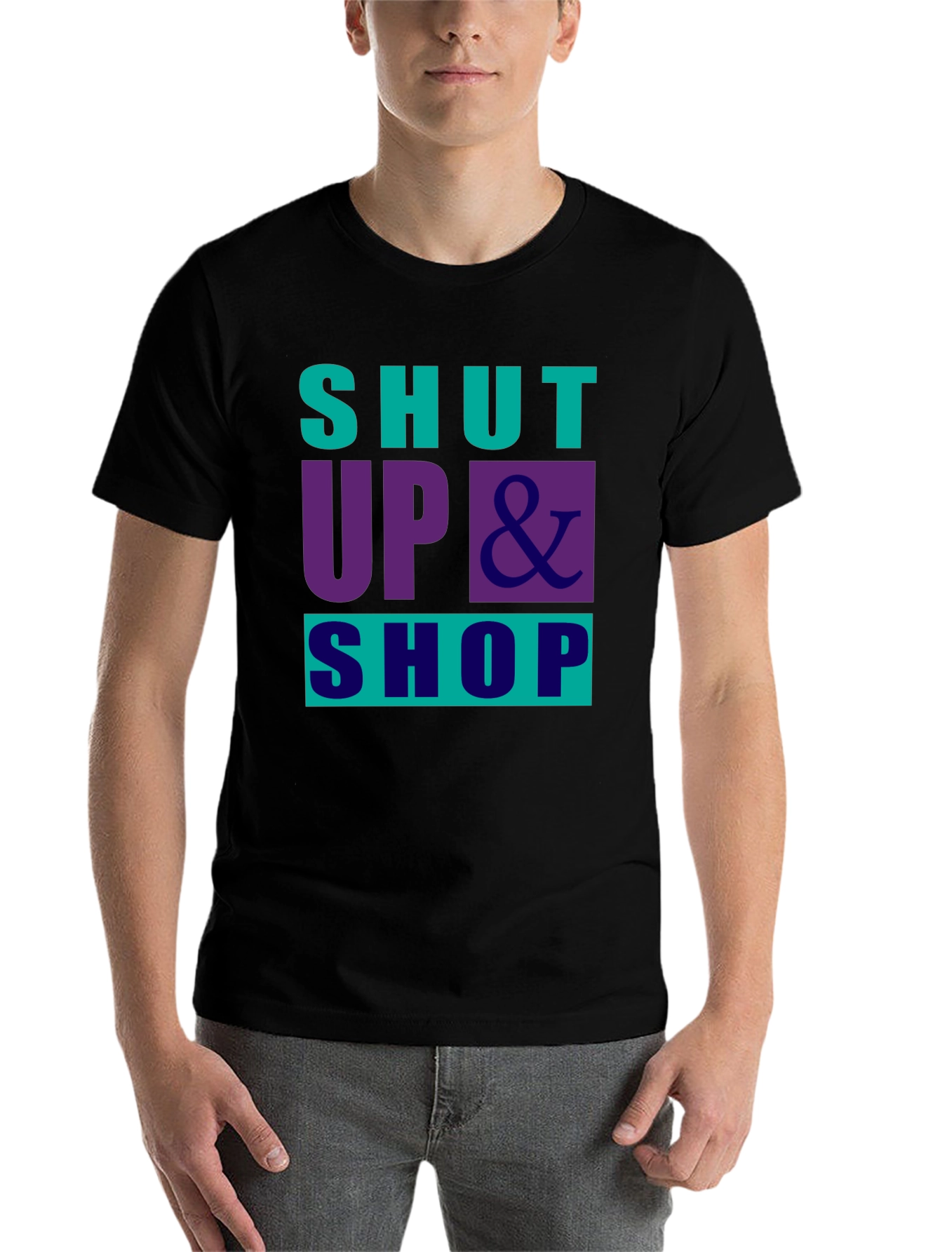 Shut Up & Shop Graphic Tee