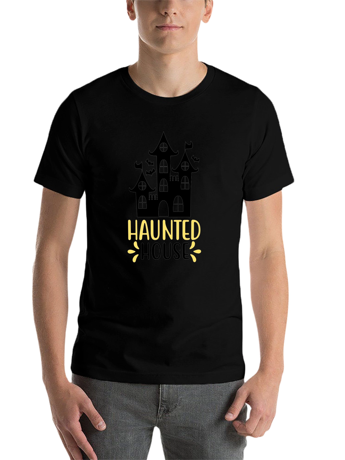 Haunted House Halloween T-Shirt
