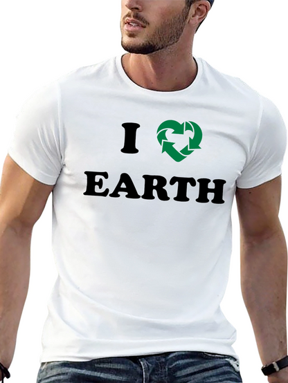I Love Earth Recycle T-Shirt