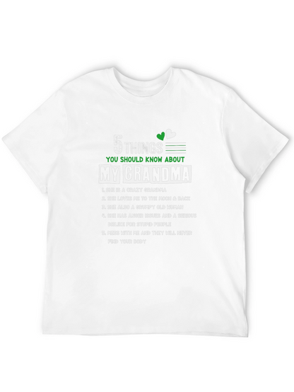 My Grandma 5 Things You Should Know T-Shirt