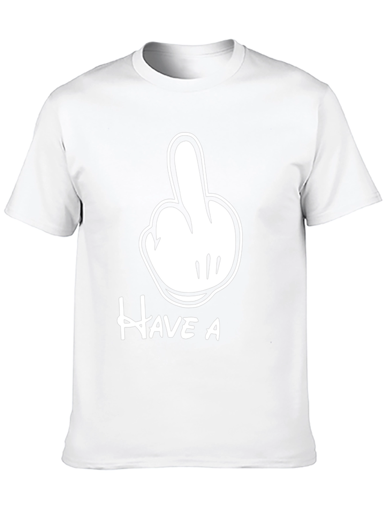 Mickey Mouse Hand Gesture Black Tee