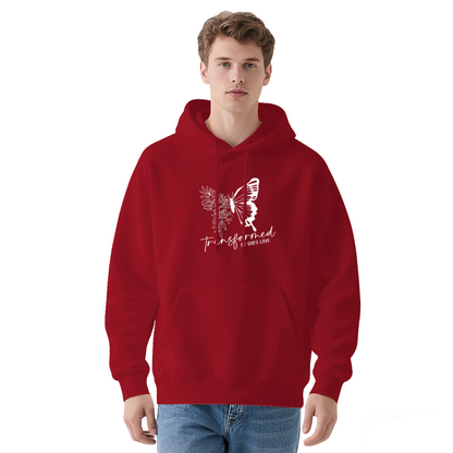 Transformed By God¡¯s Love Butterfly Faith Art Hoodie