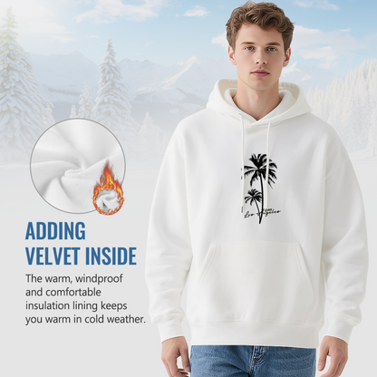 Tropical Los Angeles Palm Tree Casual Hoodie