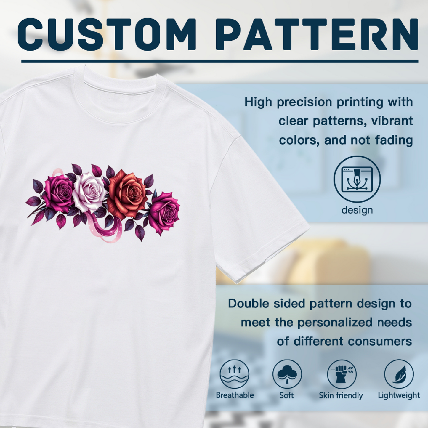 Vibrant Hummingbird & Hibiscus Vintage Tattoo Tee