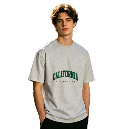 Men's Vintage California Arch College Retro Letter Graphic T-Shirt