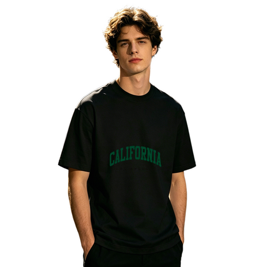 Men's Vintage California Arch College Retro Letter Graphic T-Shirt