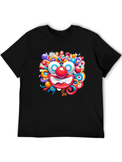 Fun Clown Graphic Tee - Quirky Unisex T-Shirt