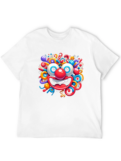 Fun Clown Graphic Tee - Quirky Unisex T-Shirt