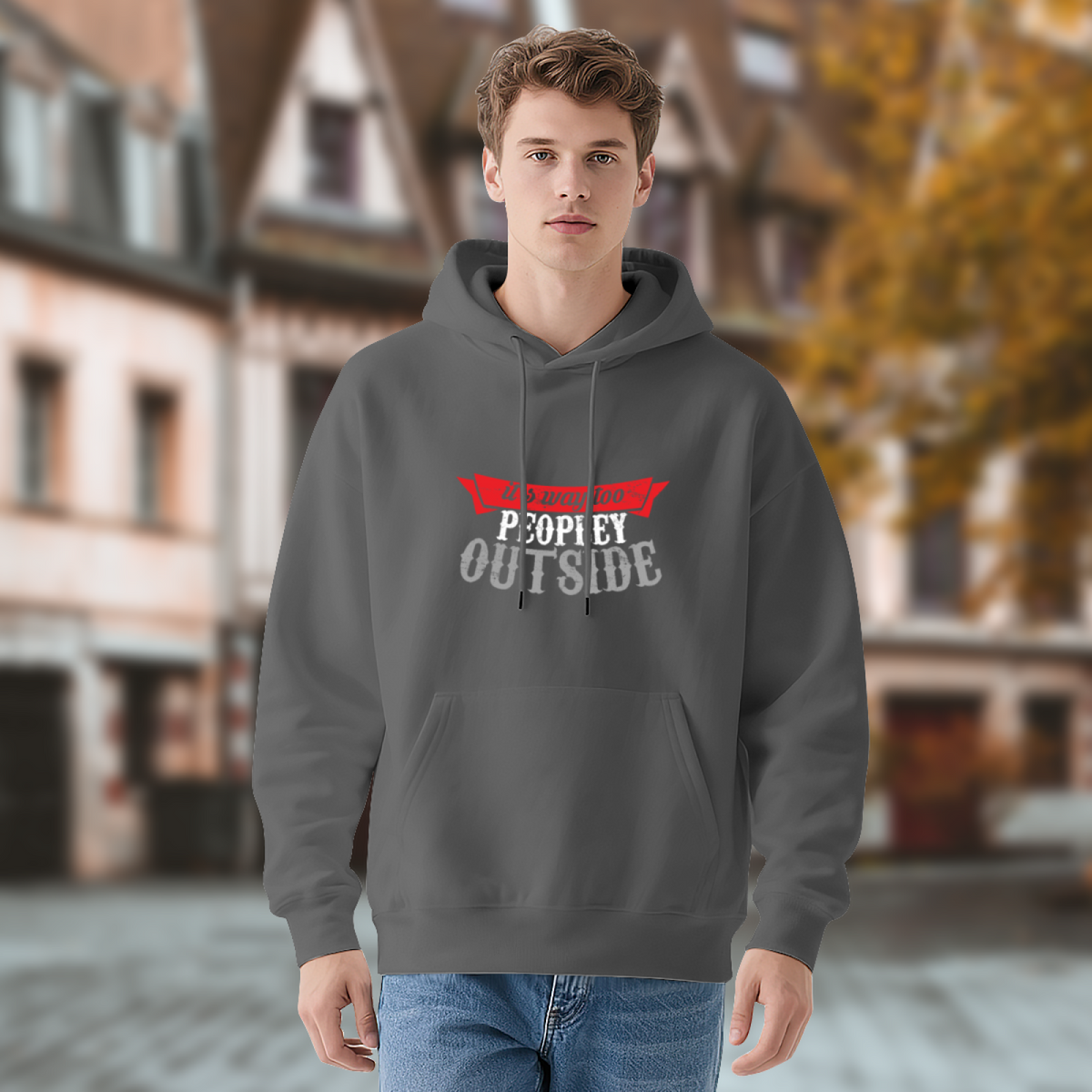 Classic PlayStation Buttons Game Graphic Hoodie, Men Comfort Street Sweatshirt