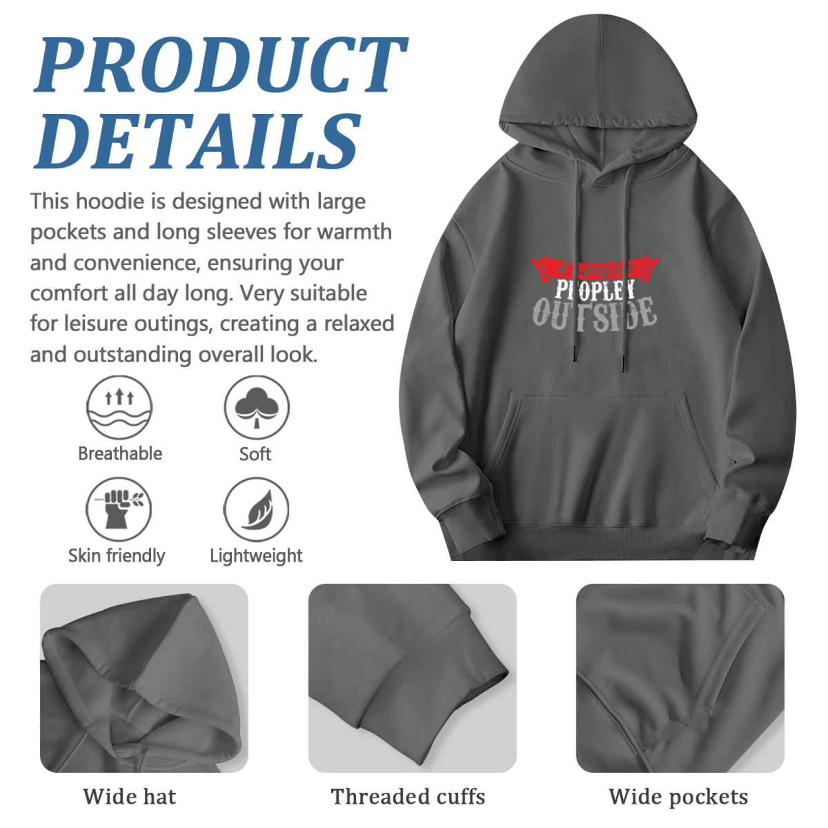Classic PlayStation Buttons Game Graphic Hoodie, Men Comfort Street Sweatshirt