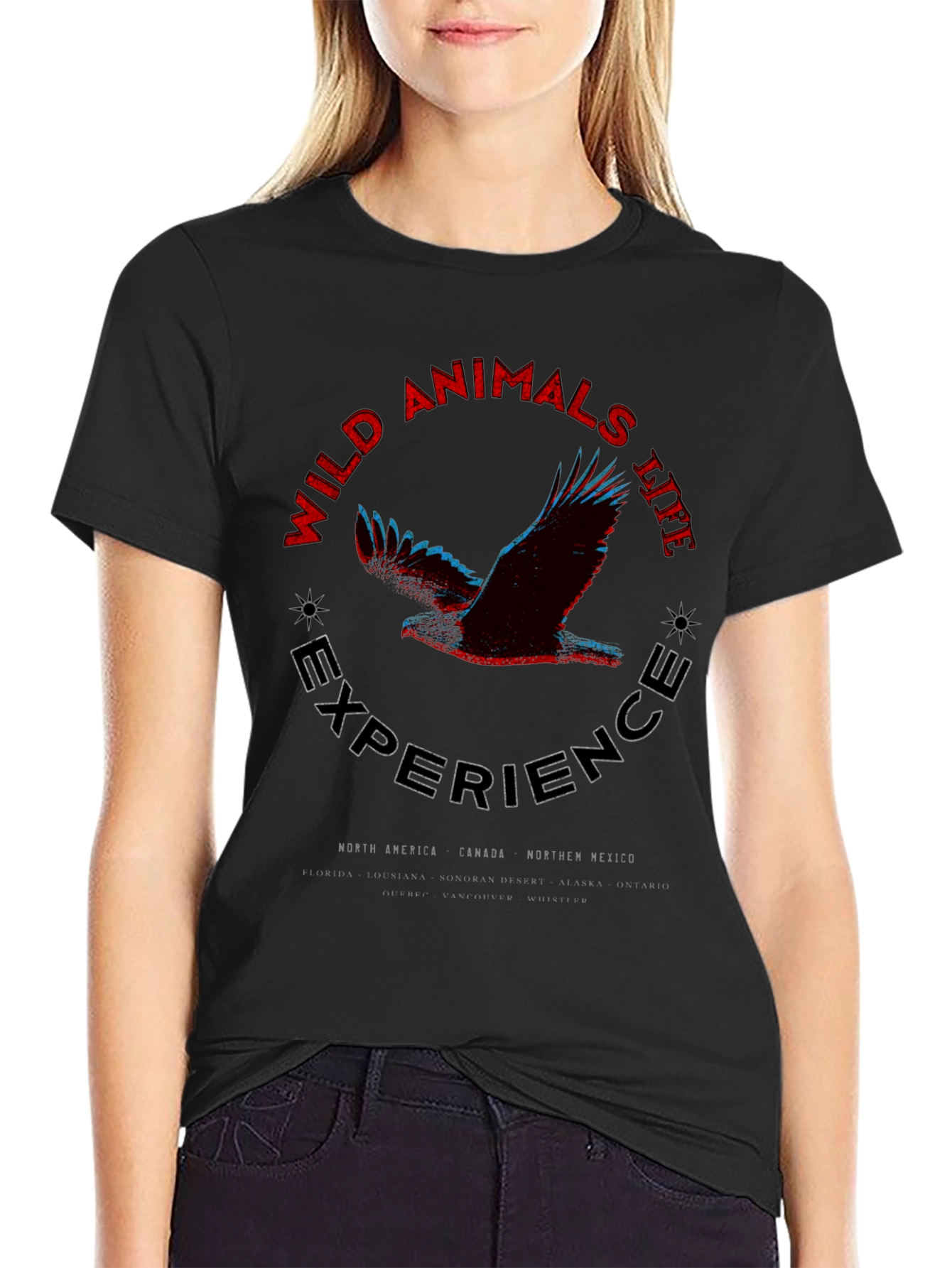 Wild Animals Life Experience Graphic Tee