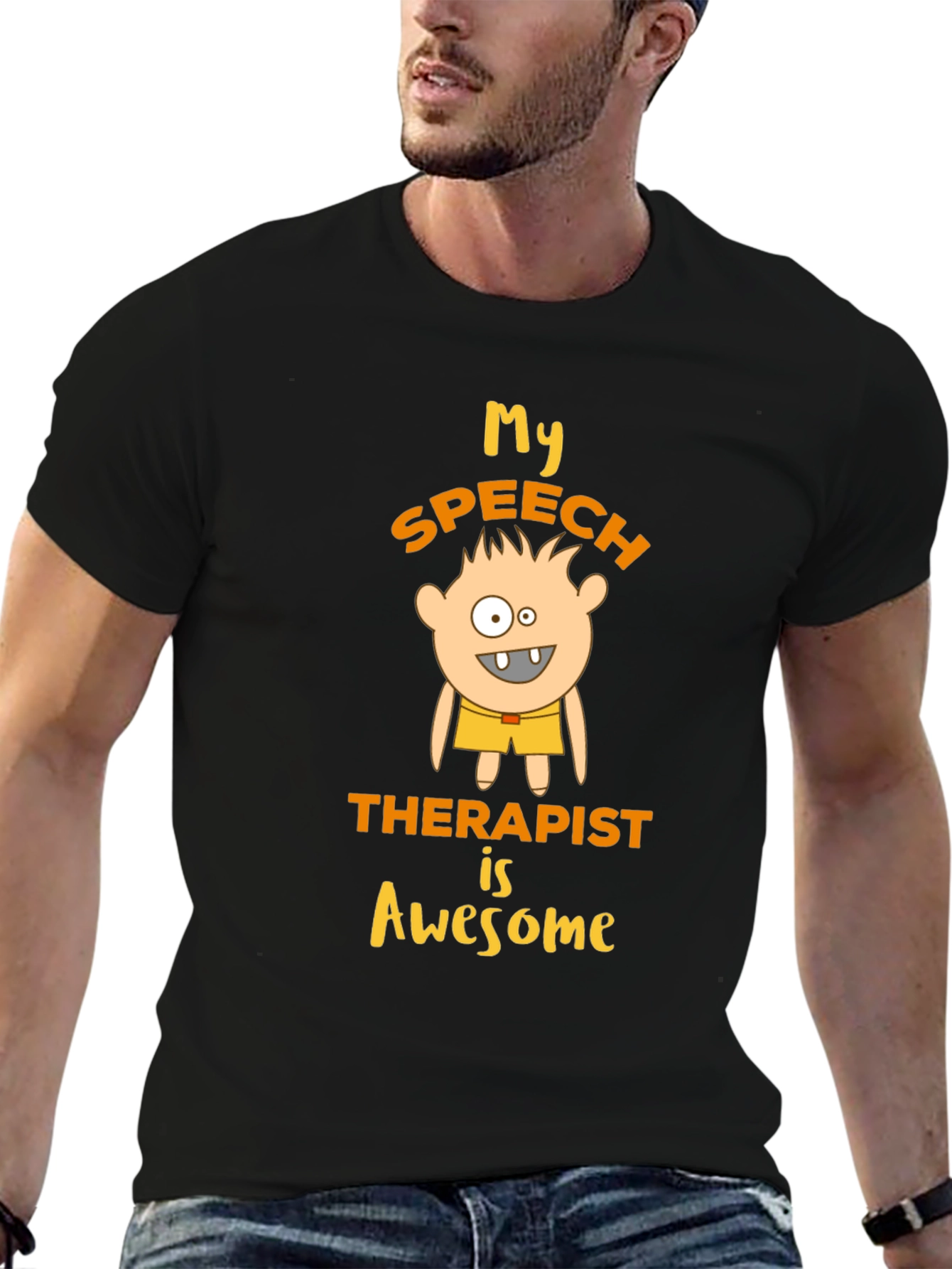 My Speech Therapist Is Awesome Graphic T-Shirt