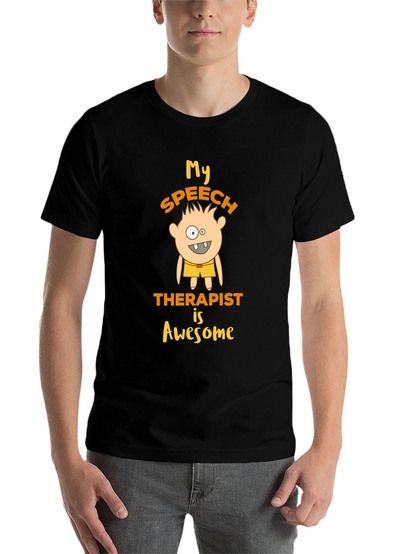 My Speech Therapist Is Awesome Graphic T-Shirt
