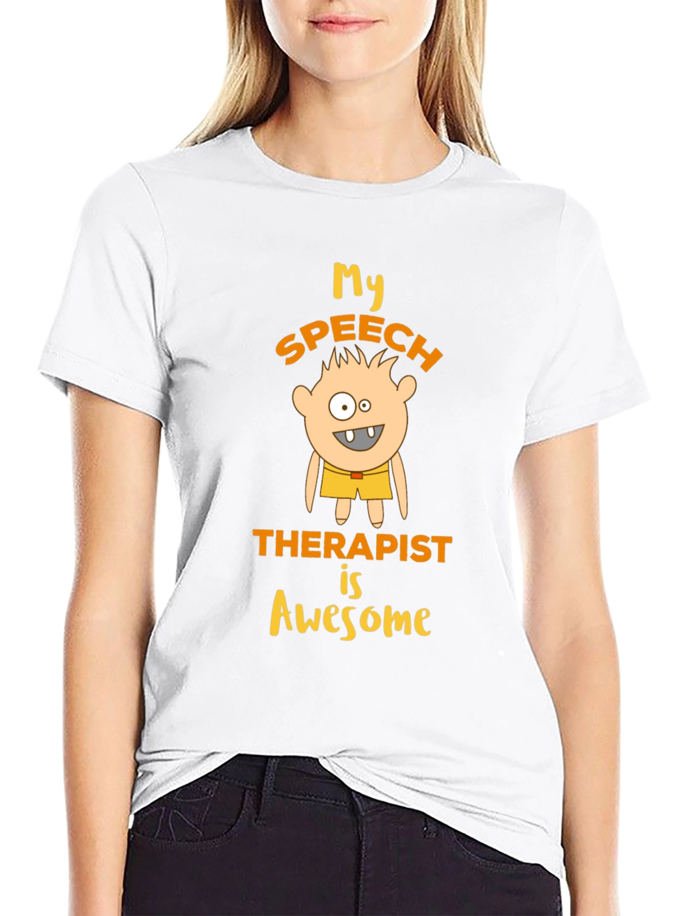 My Speech Therapist Is Awesome Graphic T-Shirt