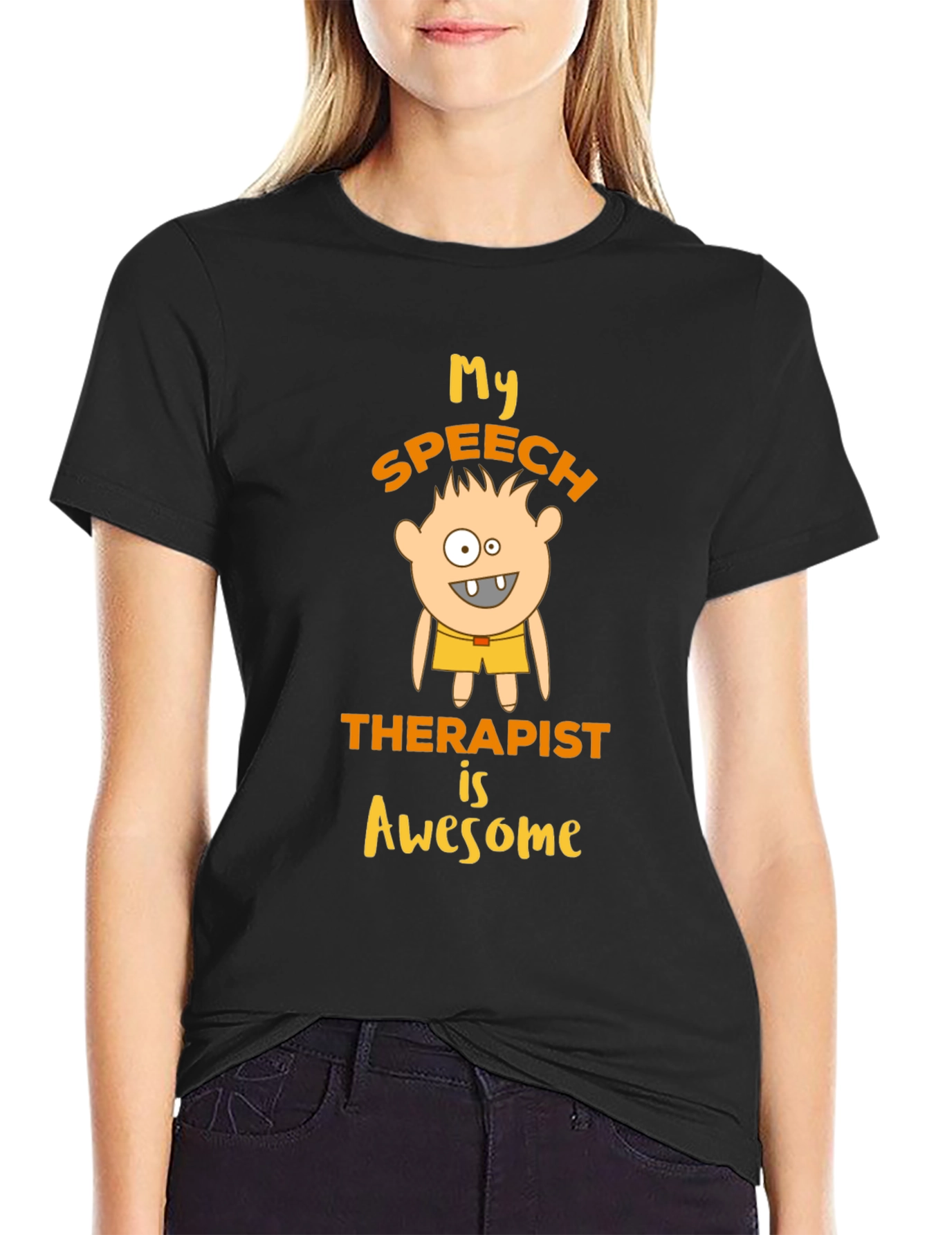 My Speech Therapist Is Awesome Graphic T-Shirt