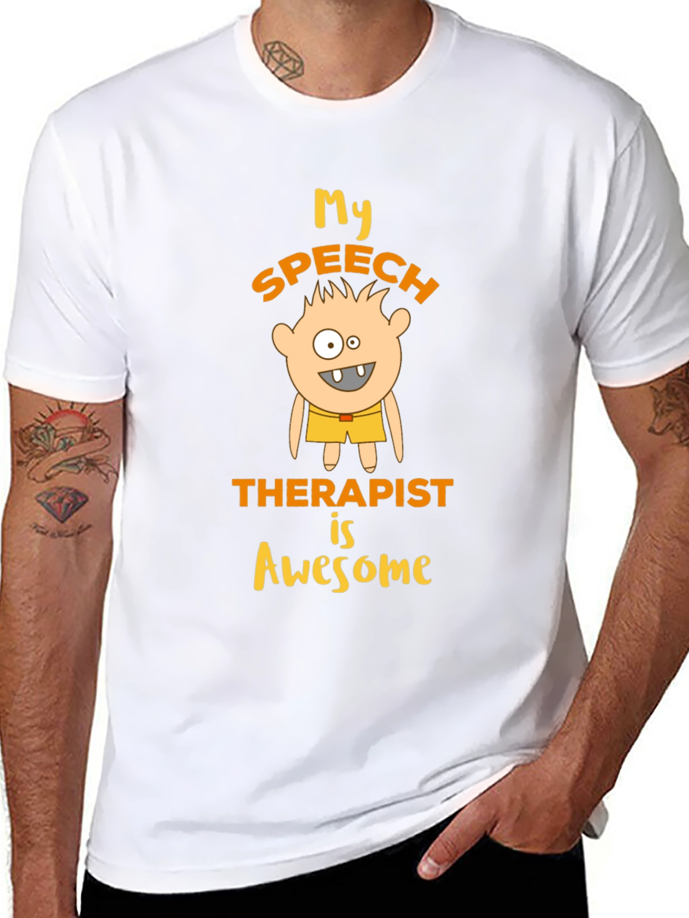 My Speech Therapist Is Awesome Graphic T-Shirt