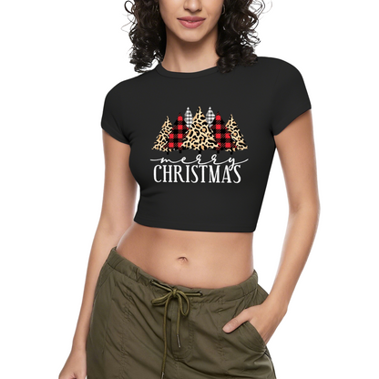 Gothic Letter Tattoos Are Trashy Grey Crop Top