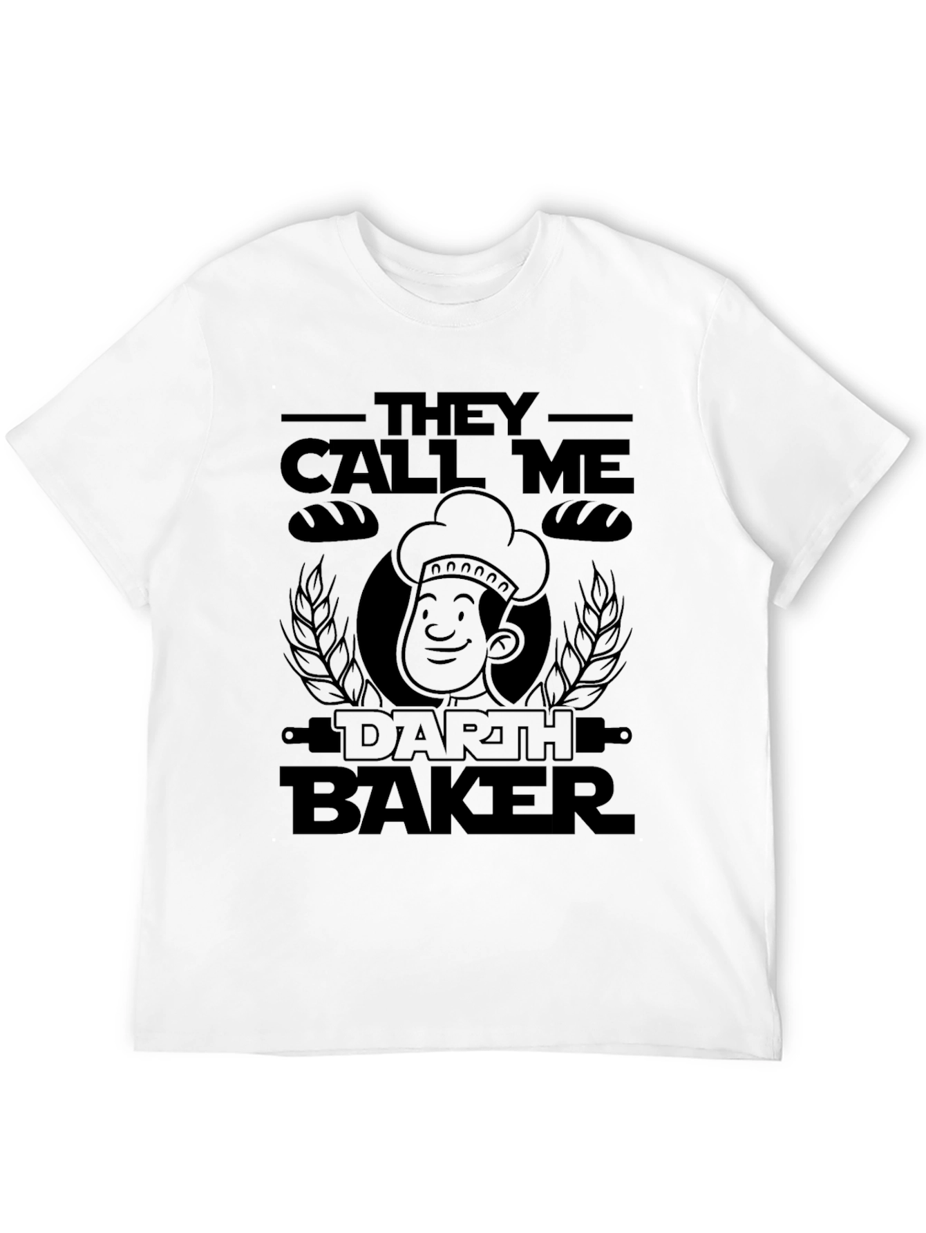 Darth Baker Black Graphic T-Shirt
