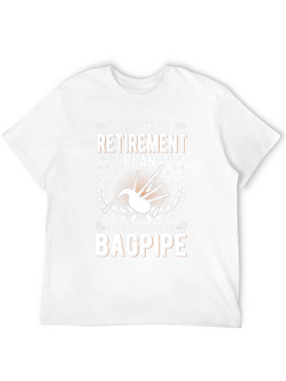 Bagpipe Retirement Plan T-Shirt