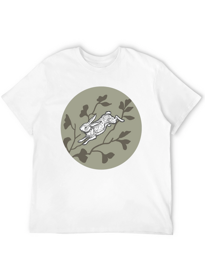 Rabbit T-Shirt - Artistic Graphic Tee