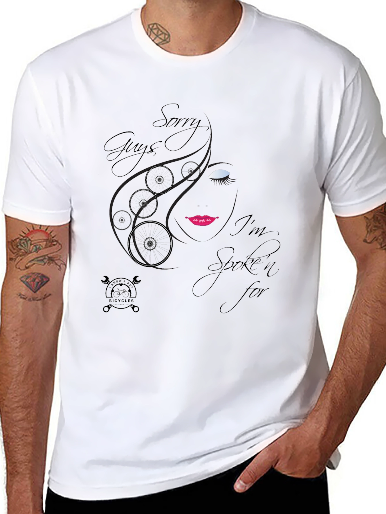 Sorry Guys Im Spoken For Black T-Shirt