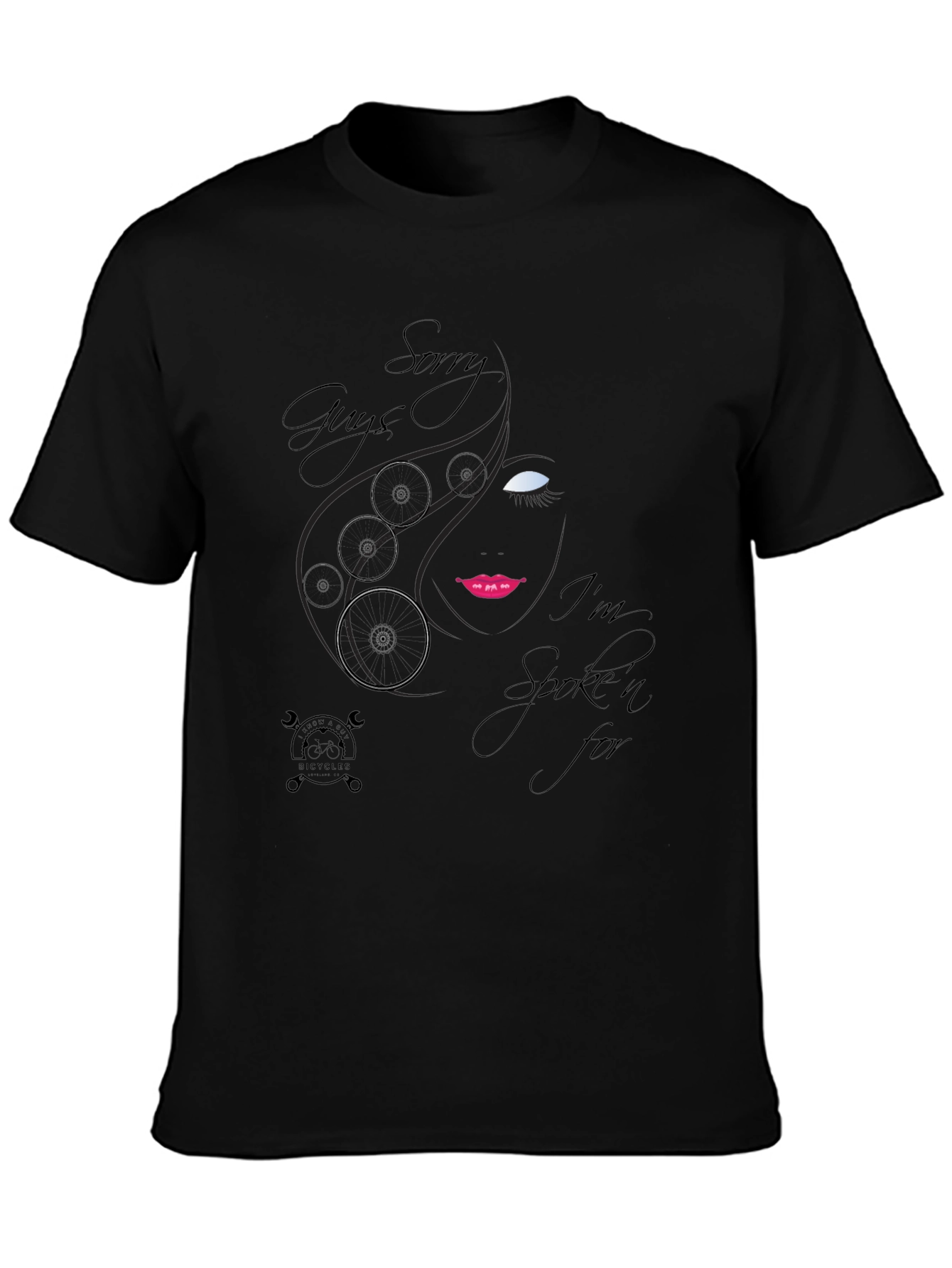 Sorry Guys Im Spoken For Black T-Shirt