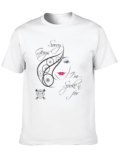 Sorry Guys Im Spoken For Black T-Shirt