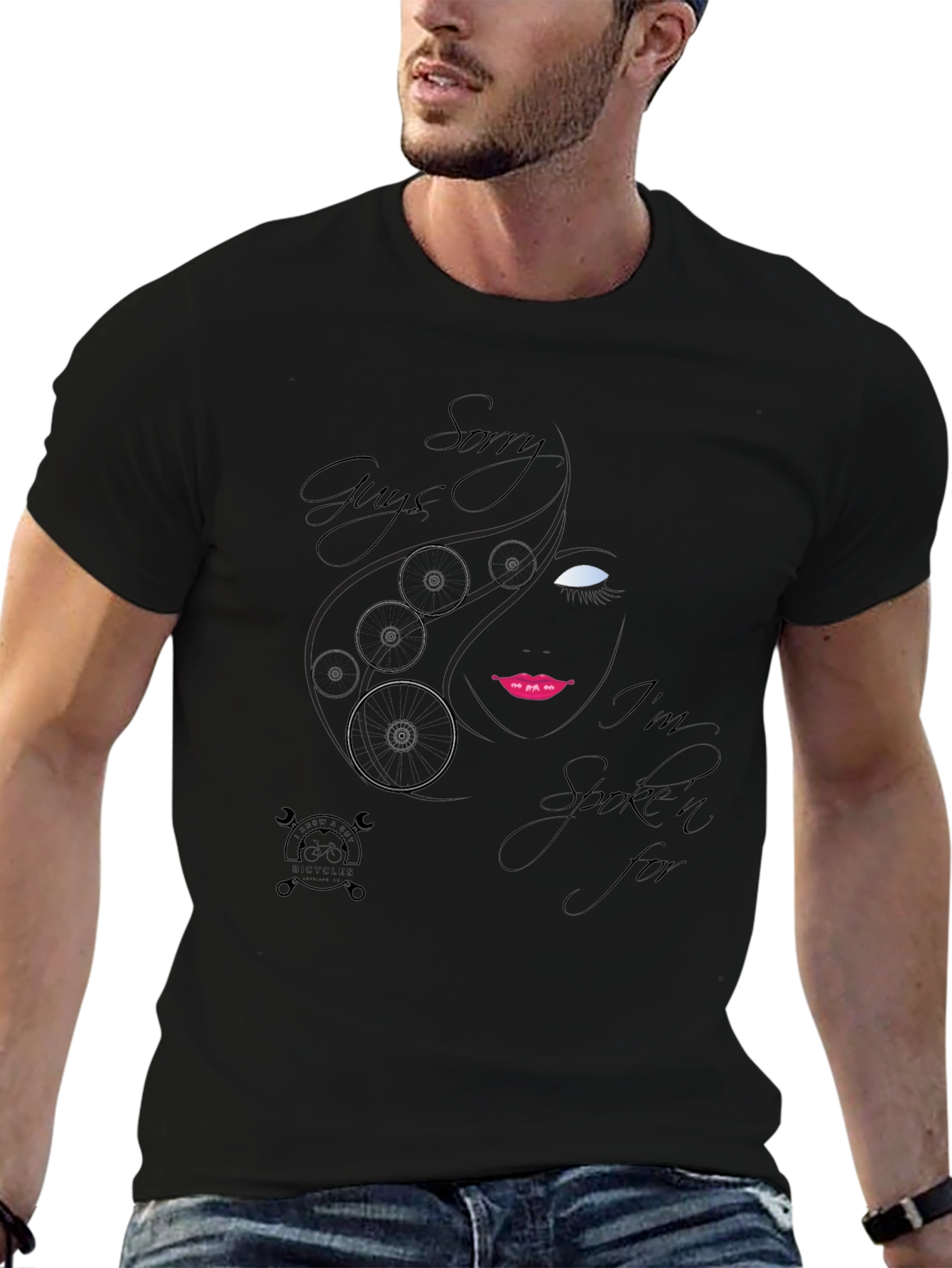 Sorry Guys Im Spoken For Black T-Shirt