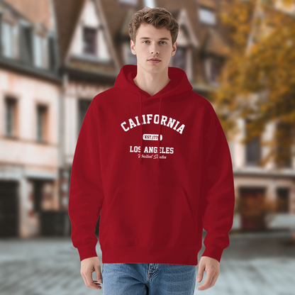 Vintage California Los Angeles Graphic Pullover Hoodie