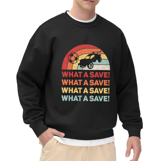 Funny Fishing Dad Angler Humor Quote Crewneck Sweatshirt