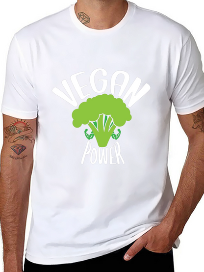 Vegan Power Broccoli T-Shirt