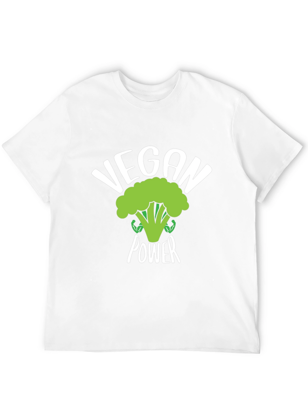 Vegan Power Broccoli T-Shirt