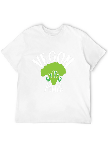 Vegan Power Broccoli T-Shirt