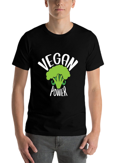 Vegan Power Broccoli T-Shirt