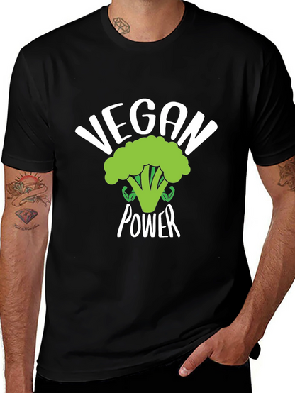 Vegan Power Broccoli T-Shirt