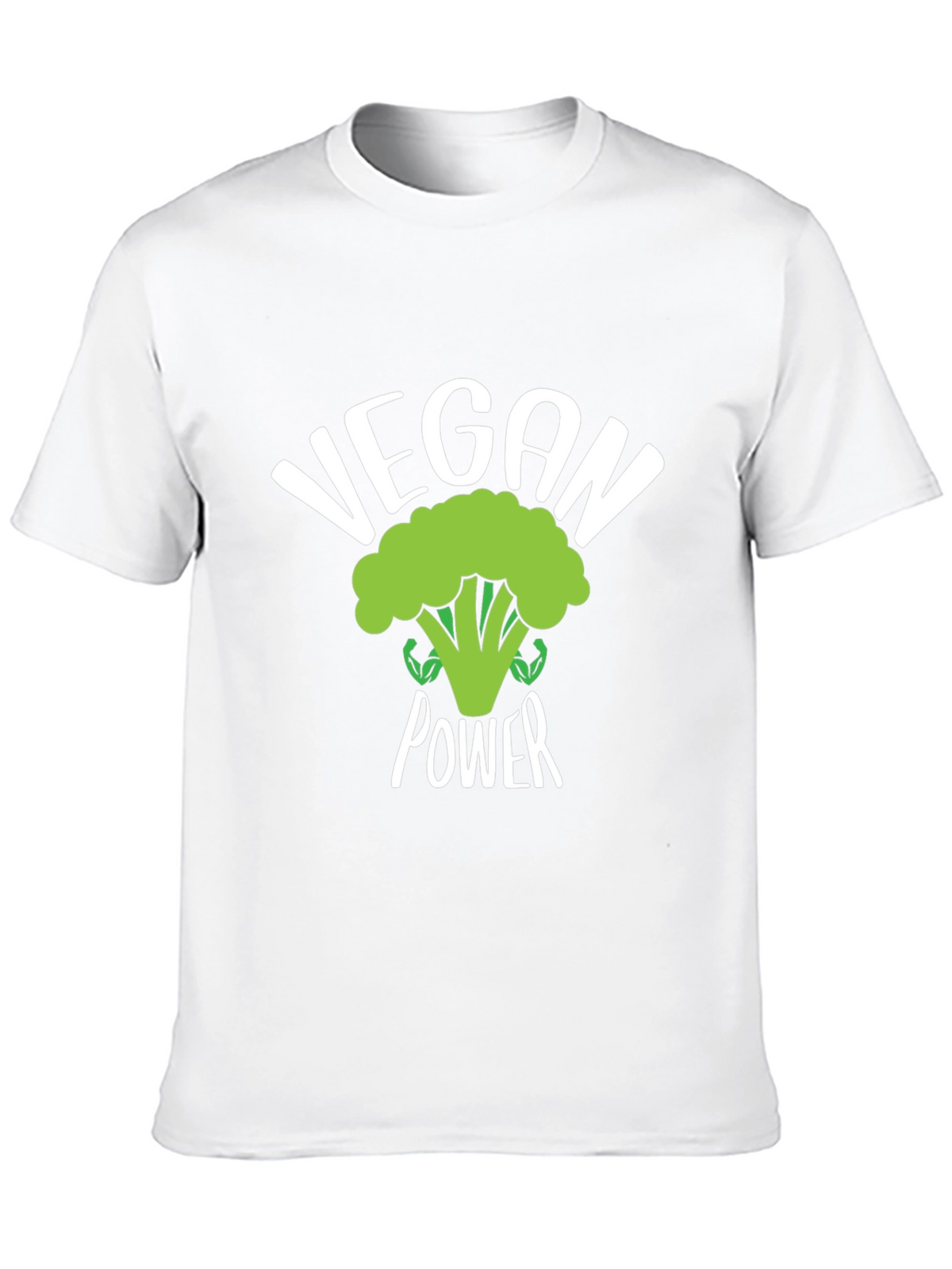 Vegan Power Broccoli T-Shirt