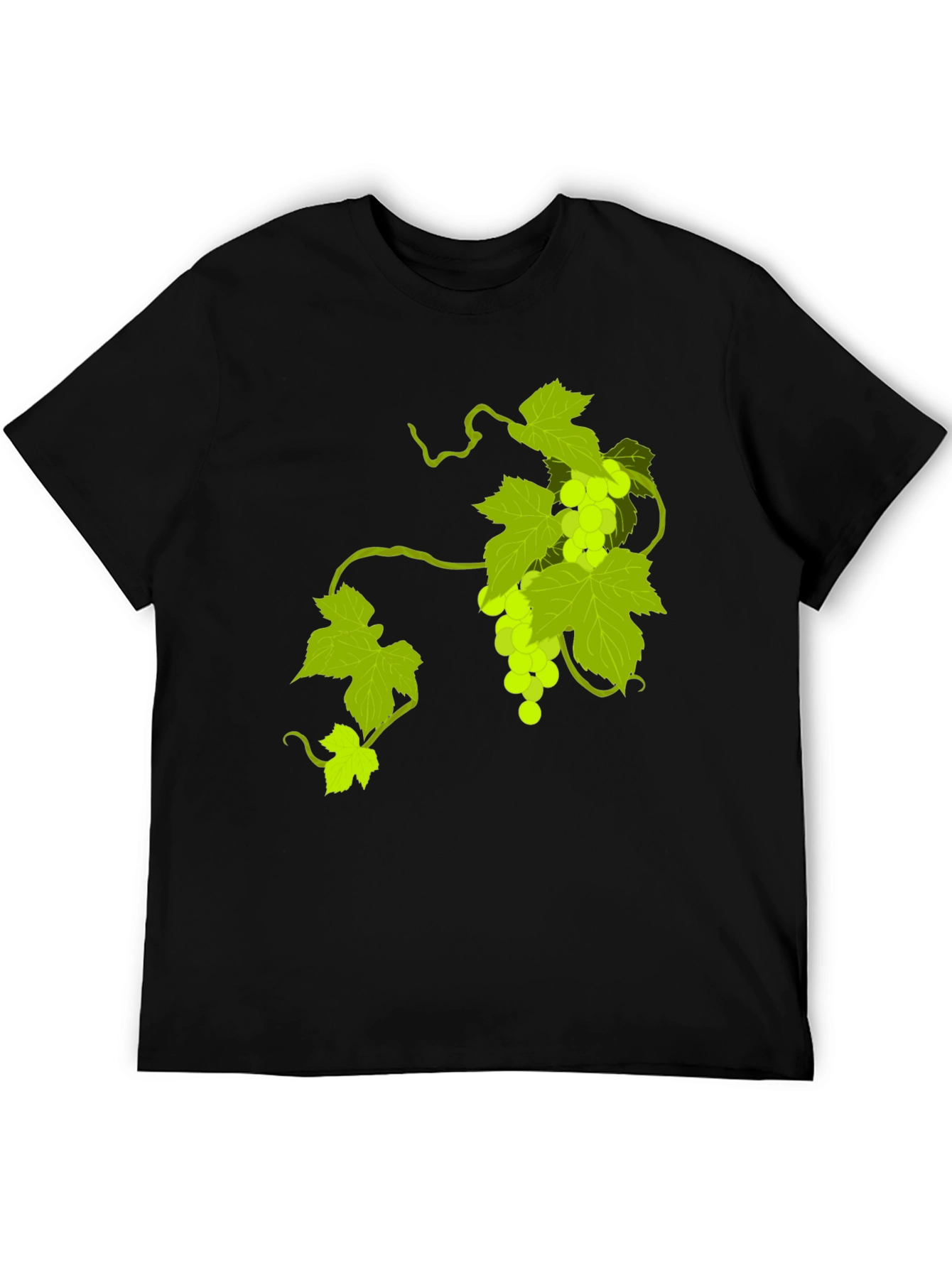 Grapes Graphic Tee - Classic Black T-Shirt