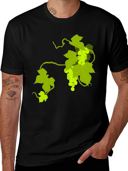 Grapes Graphic Tee - Classic Black T-Shirt