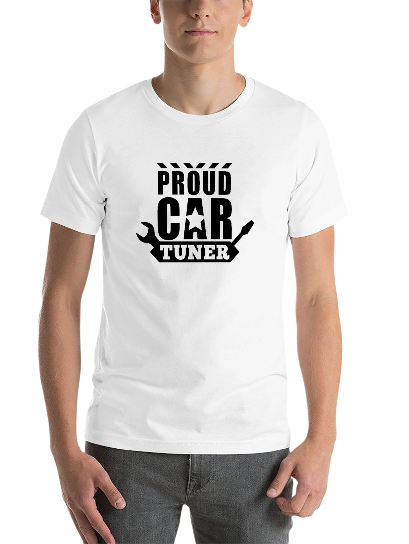 Proud Car Tuner Black T-Shirt