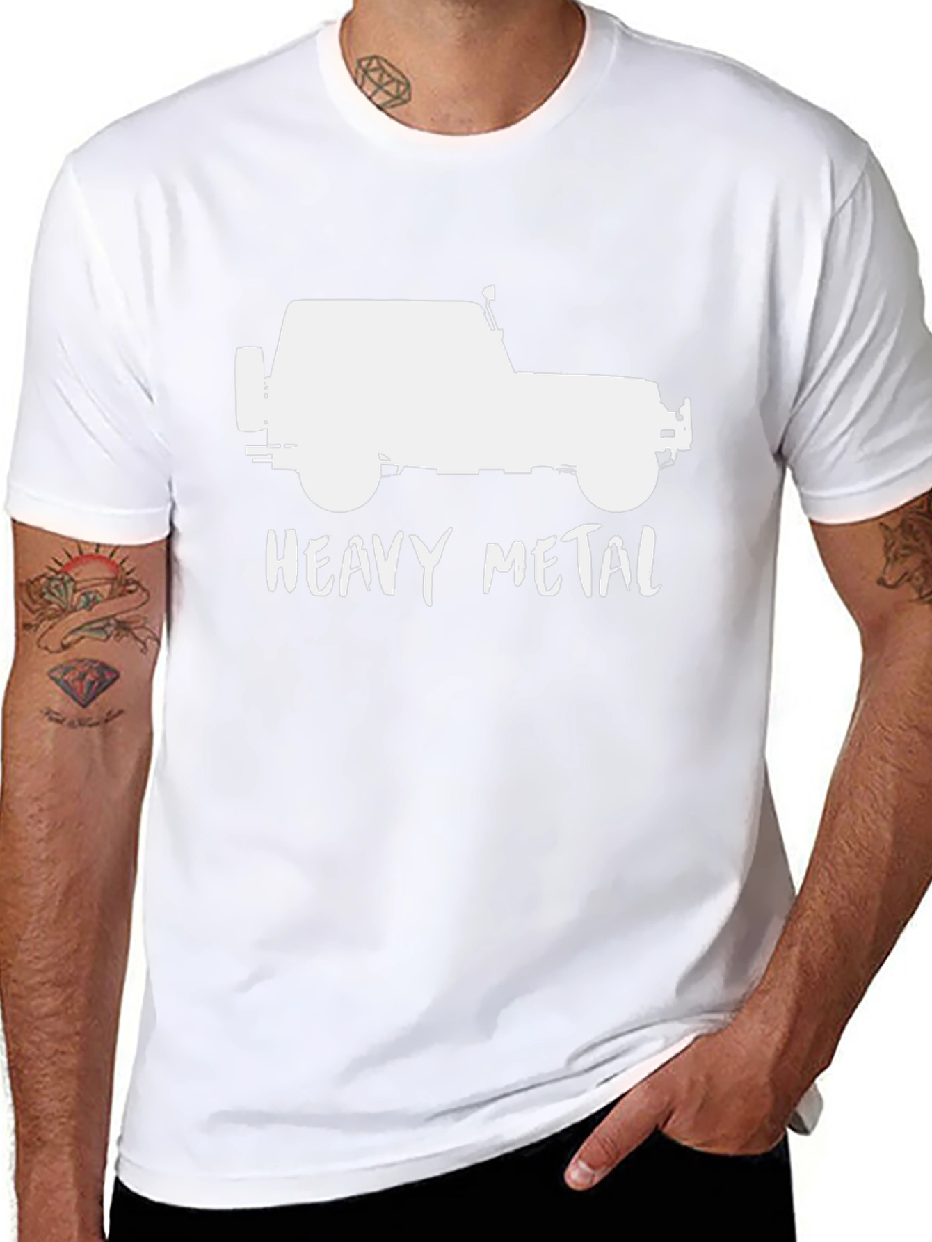 Heavy Metal Jeep T-Shirt - Off-Road Style